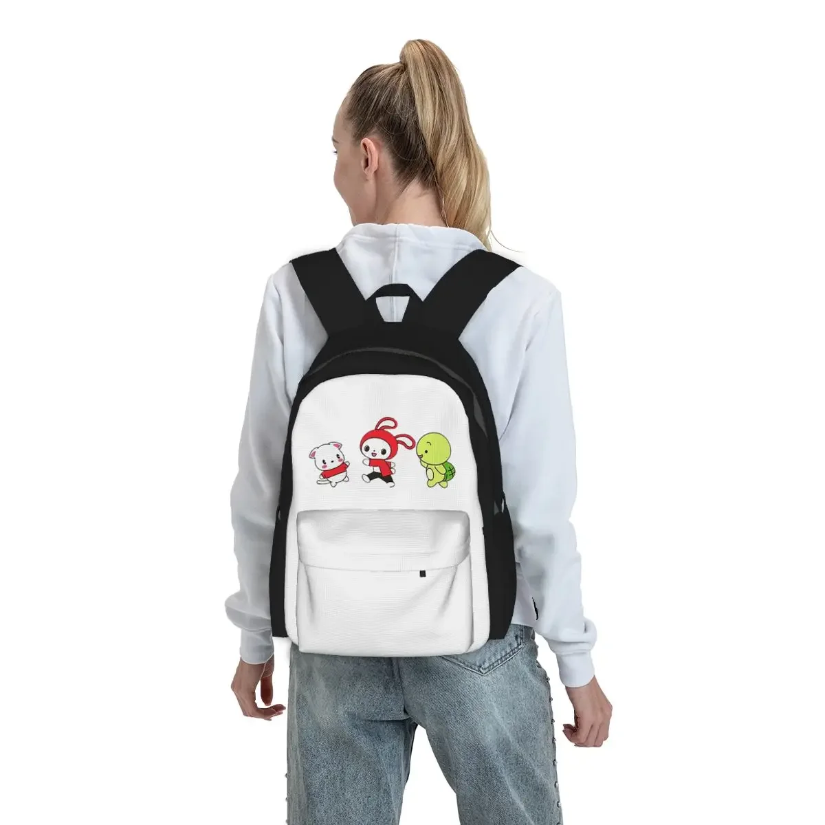

Jj Mikey Maizen Backpack Student BookBag Kids School Bag Computer Shoulder Bags for Men Women
