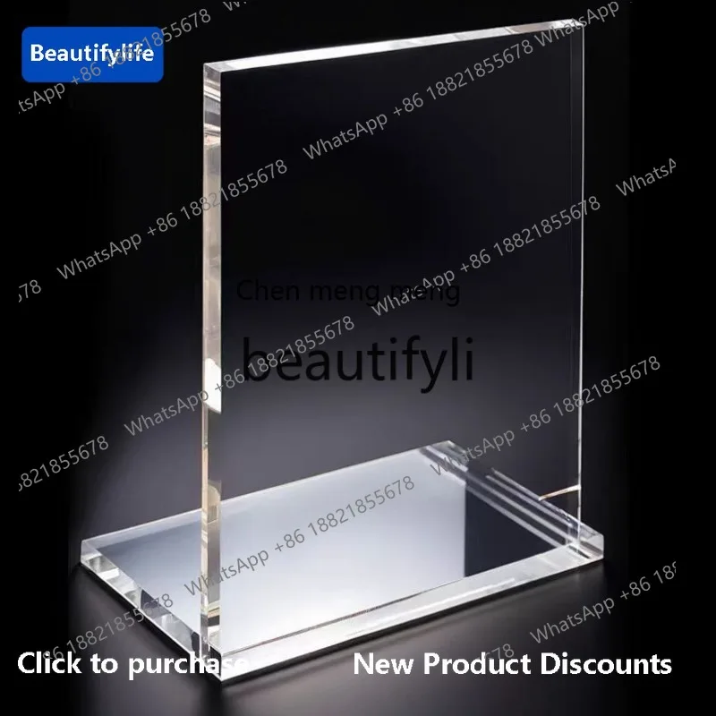 

178cqy Living Room Light Luxury Designer Acrylic Floating Home Use Travertine Stone Rock Plate Coffee Table Square