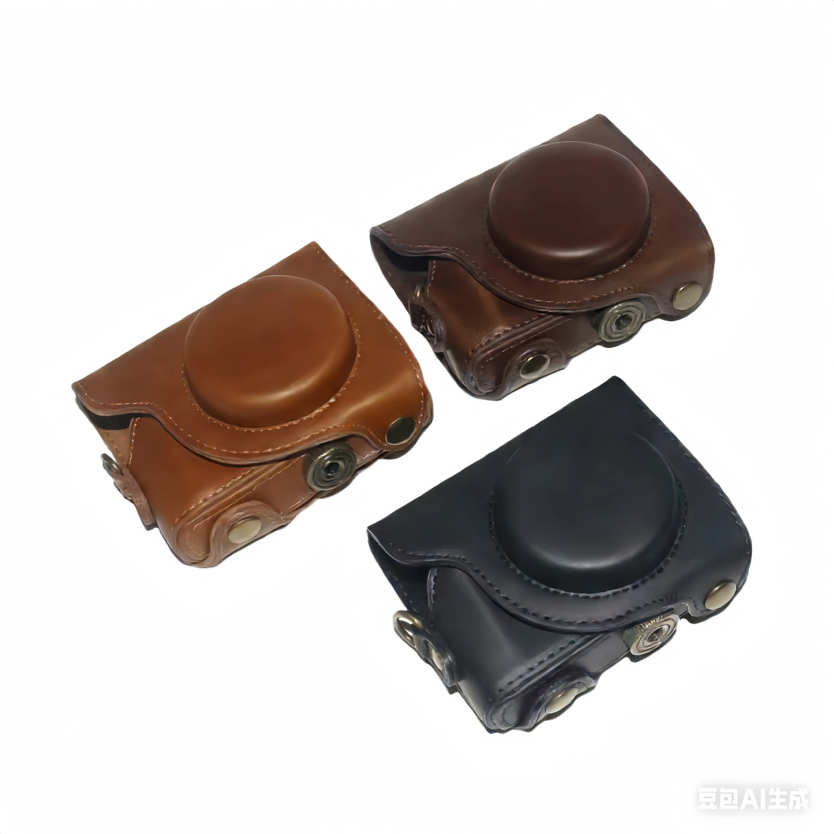 

Camera leather bag protective cover suitable for Canon S90 S95 S100 anti-fall and wear-resistant