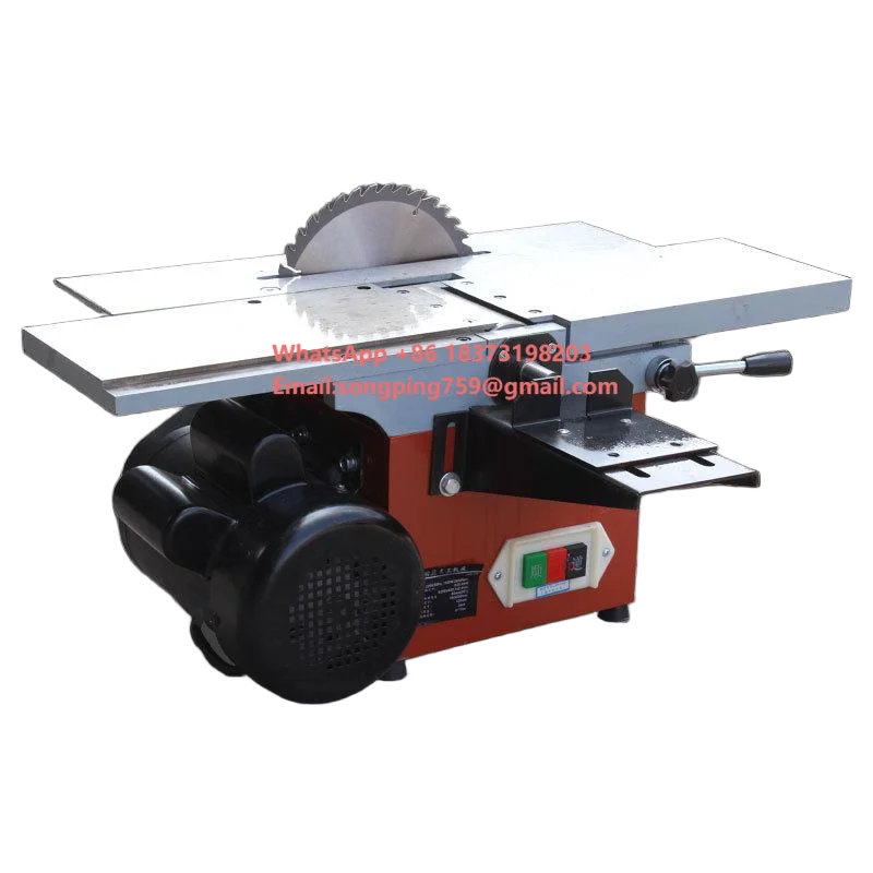 

Комбинированный деревообрабатывающий станок 220В/330В настольный многофункциональный: рубанок, сверлильный станок, фрезерный станок, пильный станок