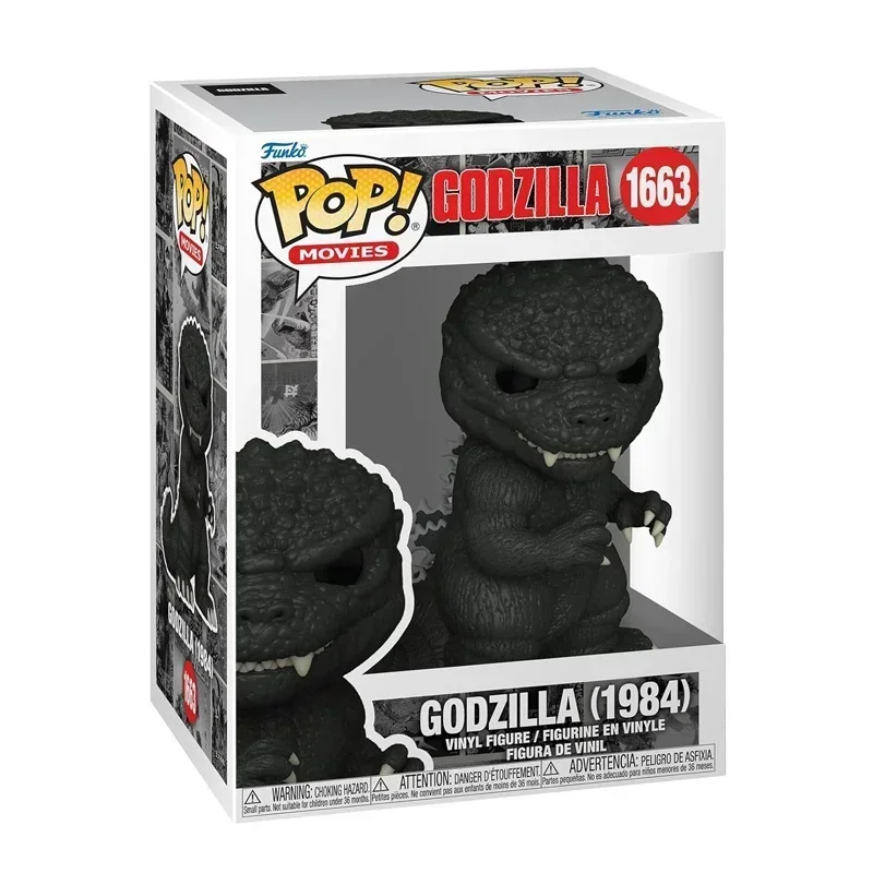 Original Funko Pop Limited Godzilla Action Figure Gojira Figure Godzilla 1984 Collectible Statue Model Toy Desk Christmas Gift