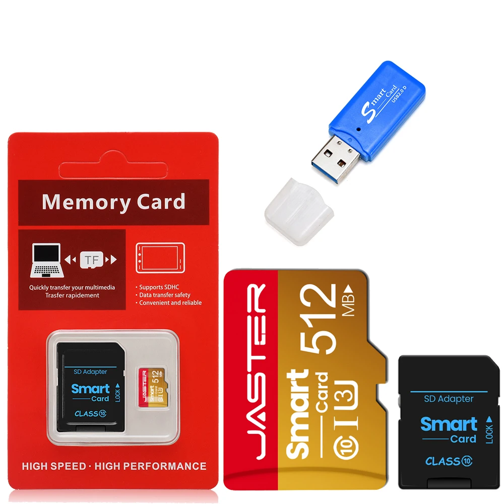 Original Memory Card 128M Smart SD Card 64M Class 10 SmartSD 8M 16M 32M TF Card HC/XC for Smartphone Tablet PC