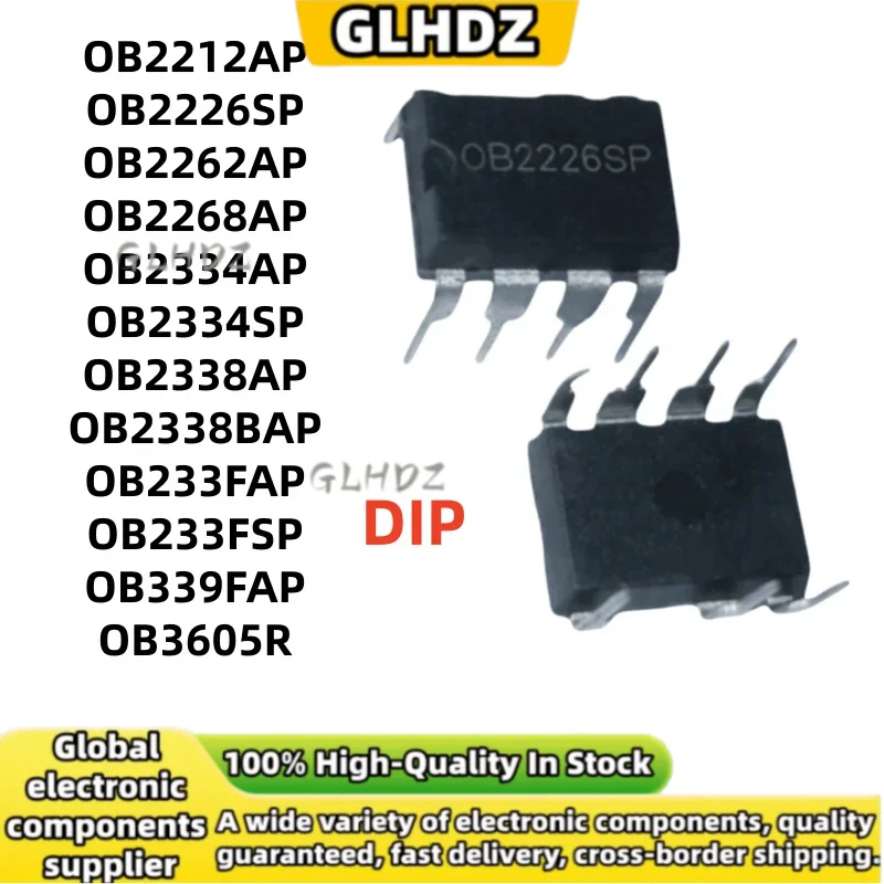 DIP 10PCS OB2212AP OB2226SP OB2262AP OB2268AP OB2334AP OB2334SP OB2338AP OB2338BAP OB233FAP OB233FSP OB339FAP OB3605R NEW