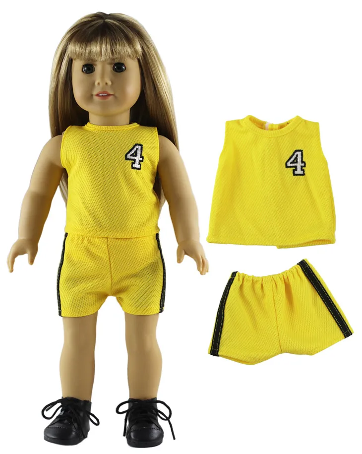 1 set schöne Freizeit kleidung Puppen kleidung für 18 Zoll amerikanische Puppe viele Stil für Wahl a90 – Detail 15