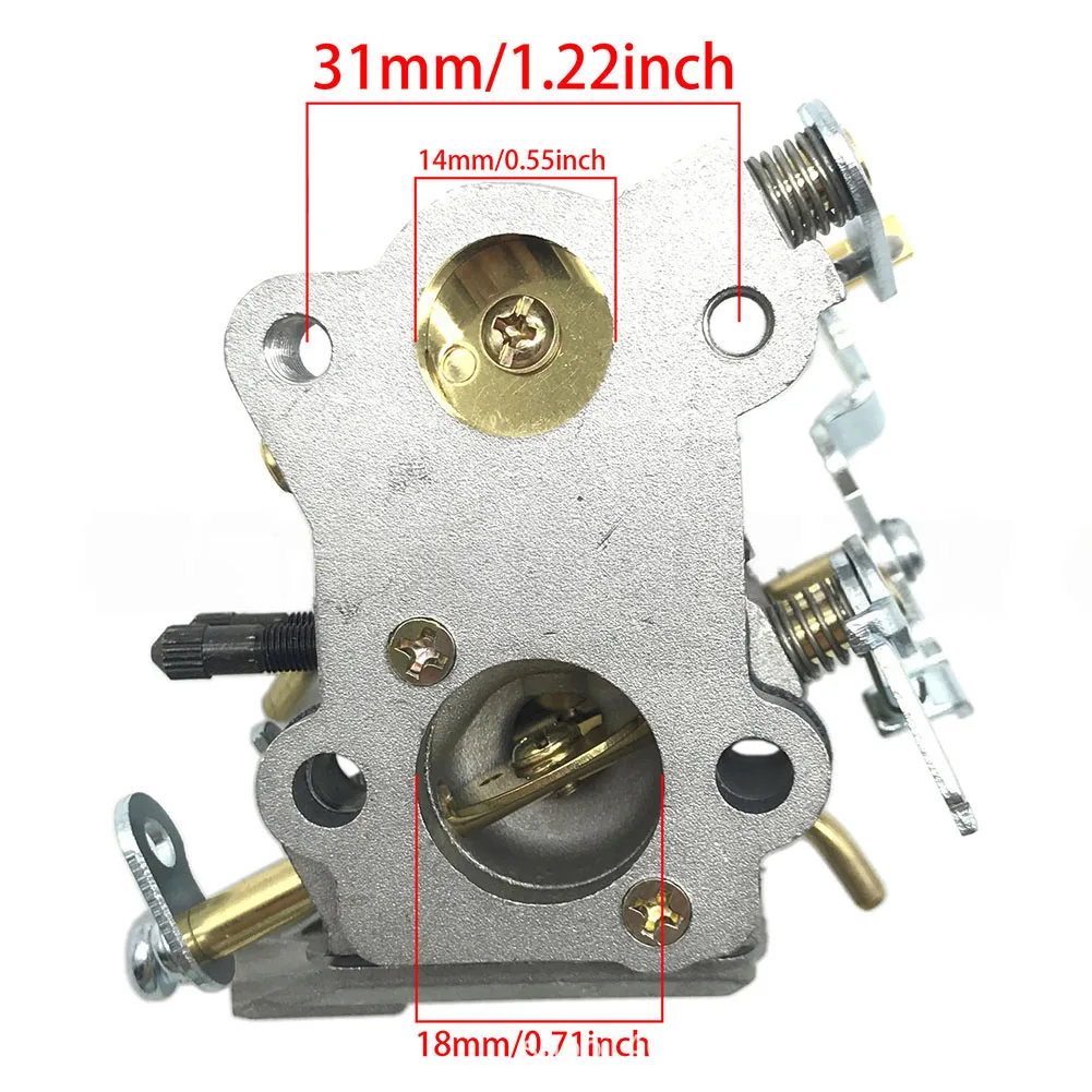 C1M W26 Carburetor Compatible with For Poulan PR4218 PP4218A Chainsaws for Maintaining Optimal Air Fuel Mixture