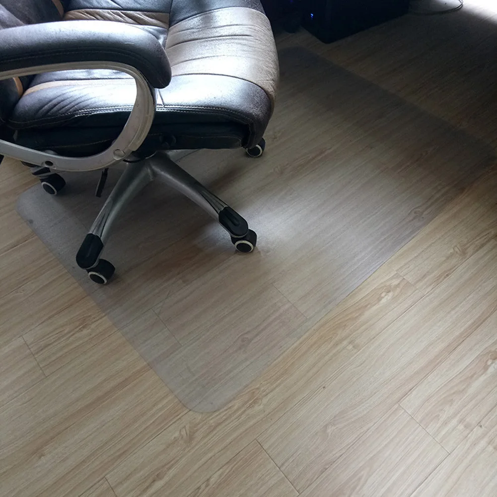 Nonslip Mat Transparent Chair Cushion for Living Room Study Office Floor Protect 600*600*1.5mm