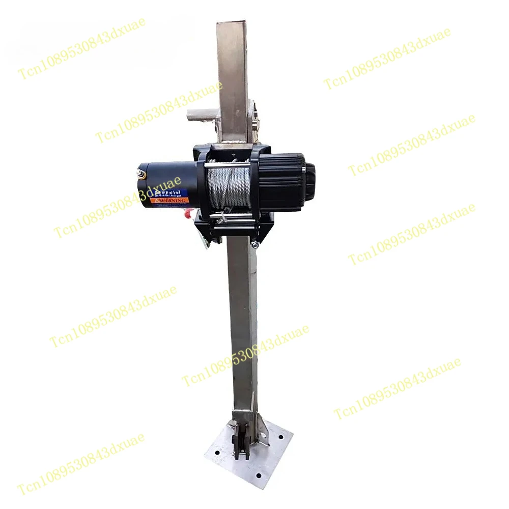 Stainless Steel Marine Davit Crane Wharf Boat Pickup Crane Anti-Corrosive Rust-Proof