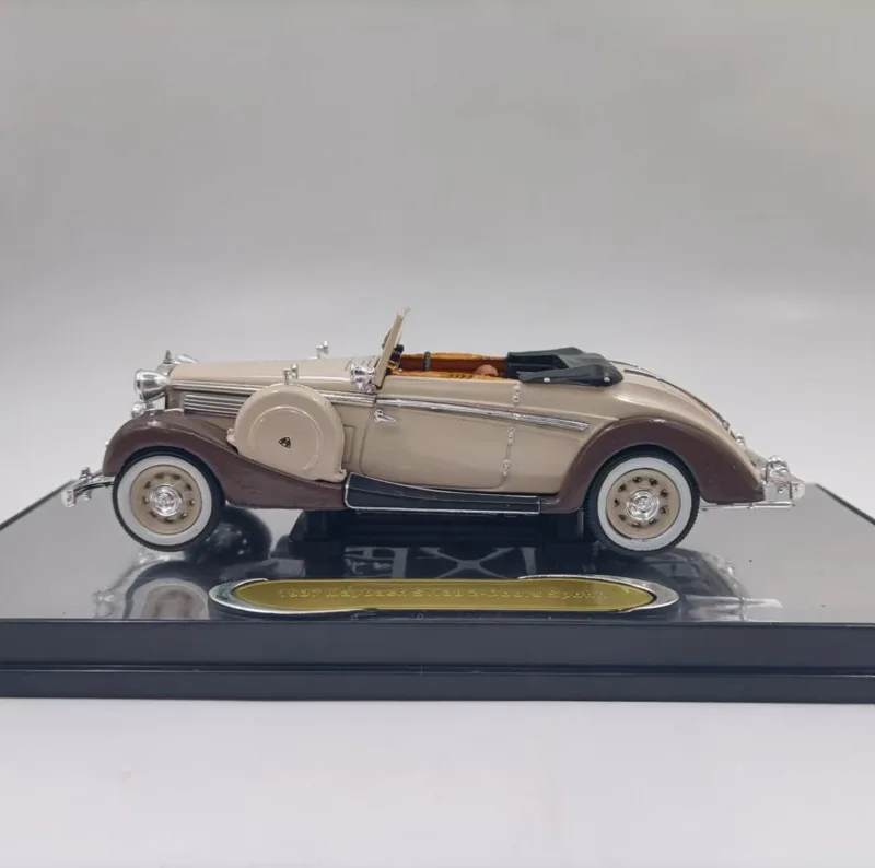 

1/43 редкое новое поступление, специальная цена, литой под давлением металл, немецкий винтажный кабриолет 1937, классическая модель автомобиля, коллекция мебели