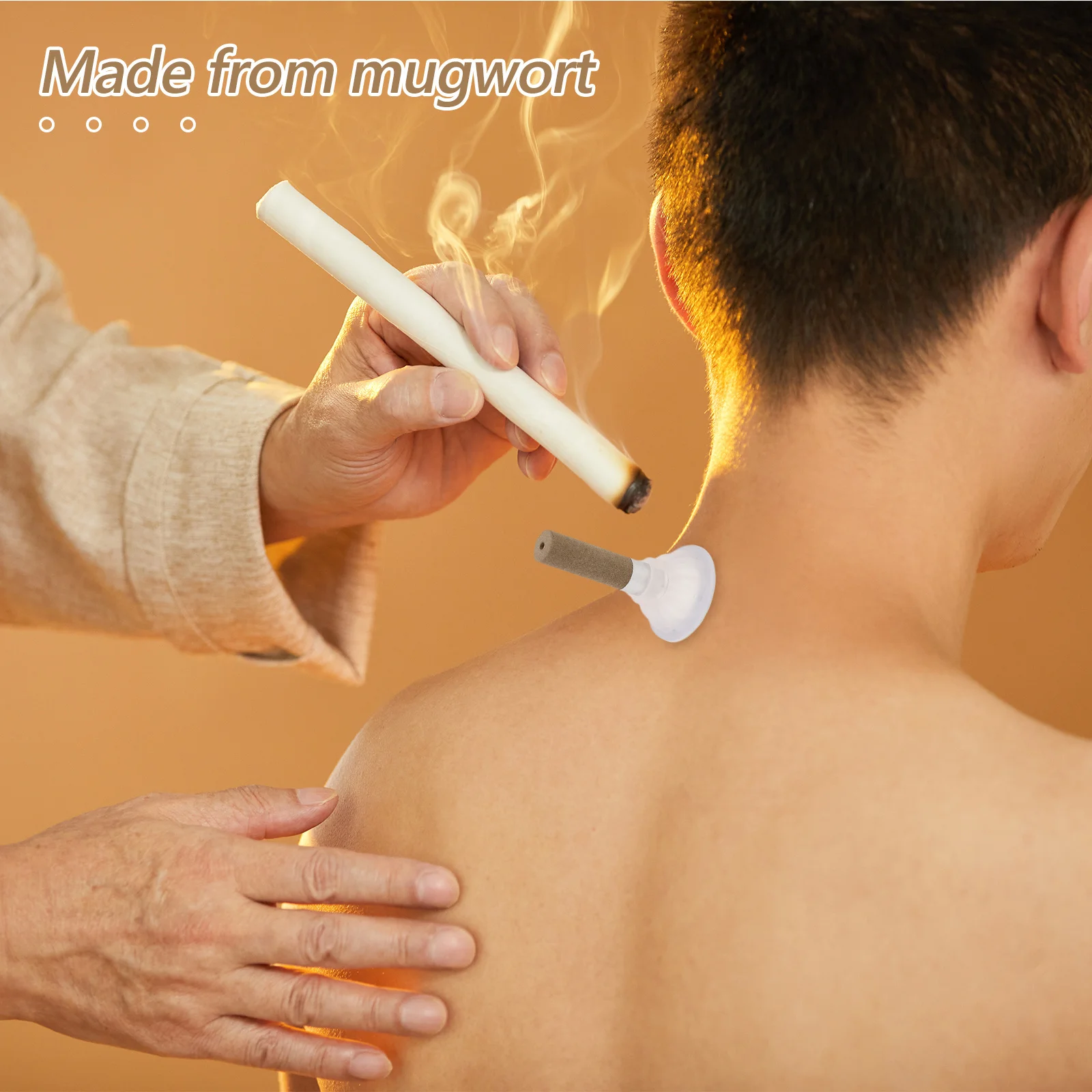 

50 шт., рулоны из чистого мокса, палочки для прижигания, утолщенная полынь ручной работы для домашнего использования, профессиональная салонная терапия, иглоукалывание