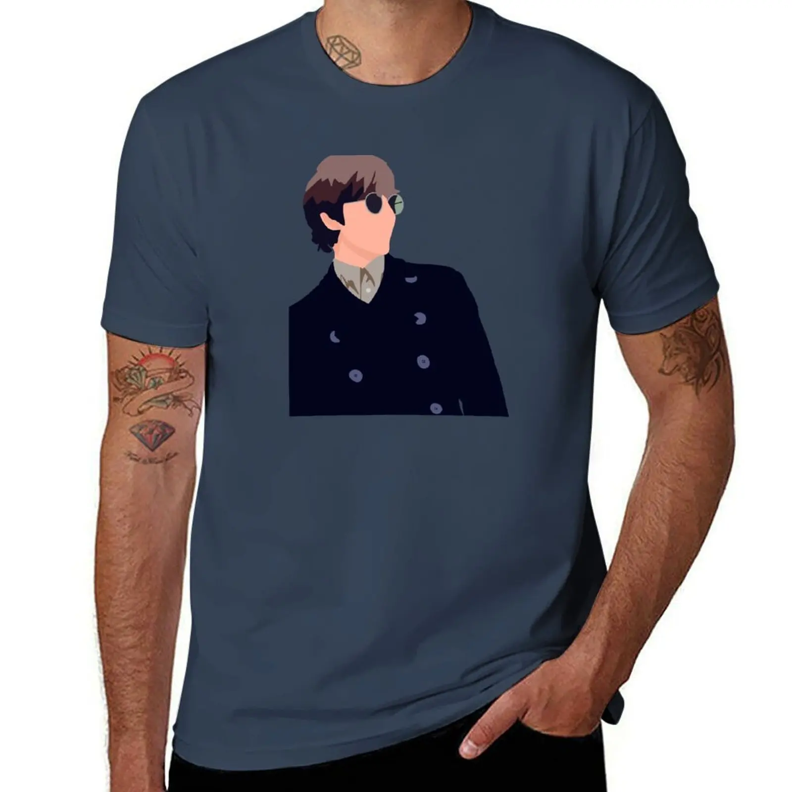 Minimal George T-Shirt t shirts for man pack white t shirt custom print man t shirts for men casual T-Shirt