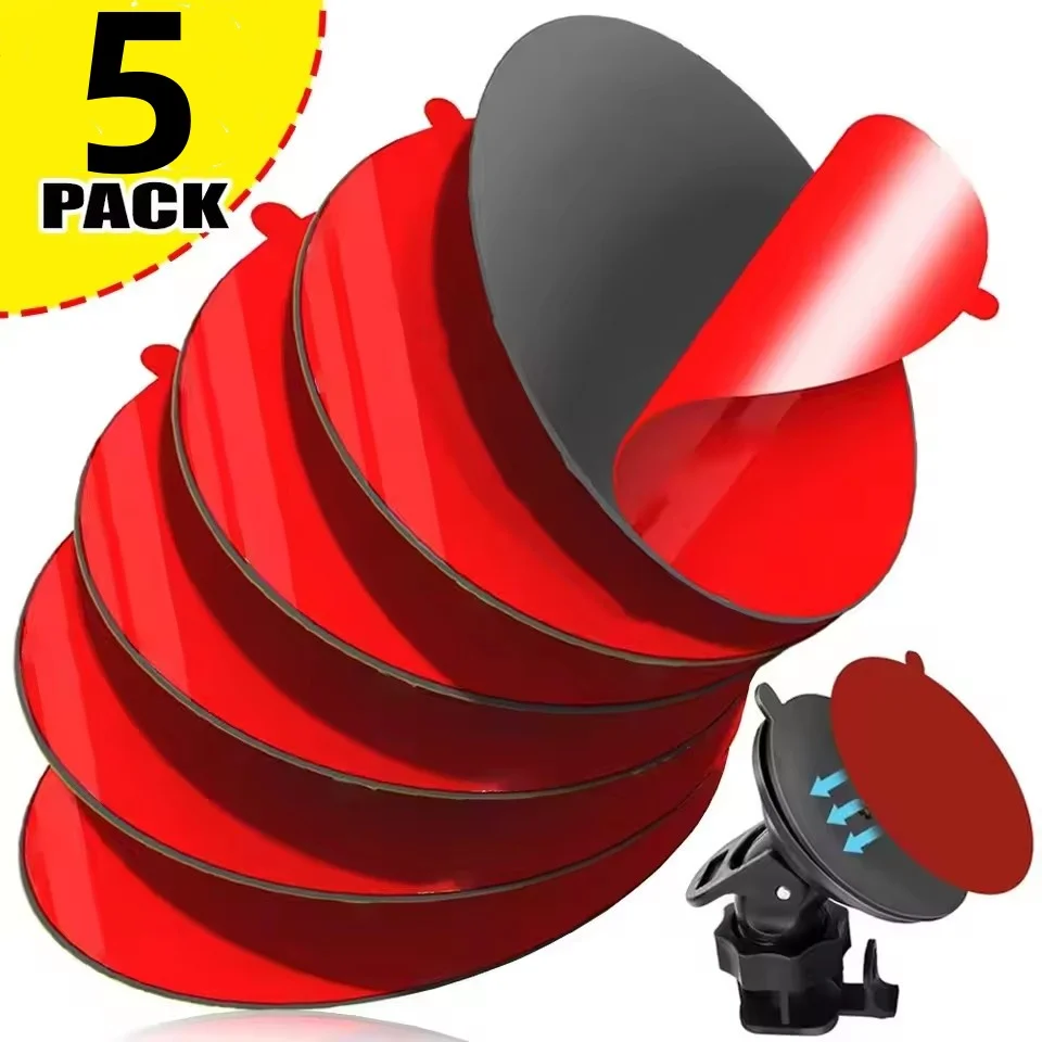 Двусторонние клейкие подушечки, набор дисков для крепления приборной панели для автомобильной видеорегистратора, GPS-держатели, держатели для телефона на присоске, подставки