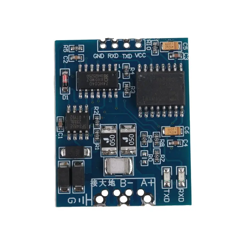 Superior 3.3V 5V TTL UART To RS485 Isolated Interface Converter Module Single-Chip Serial Port UART Industrial