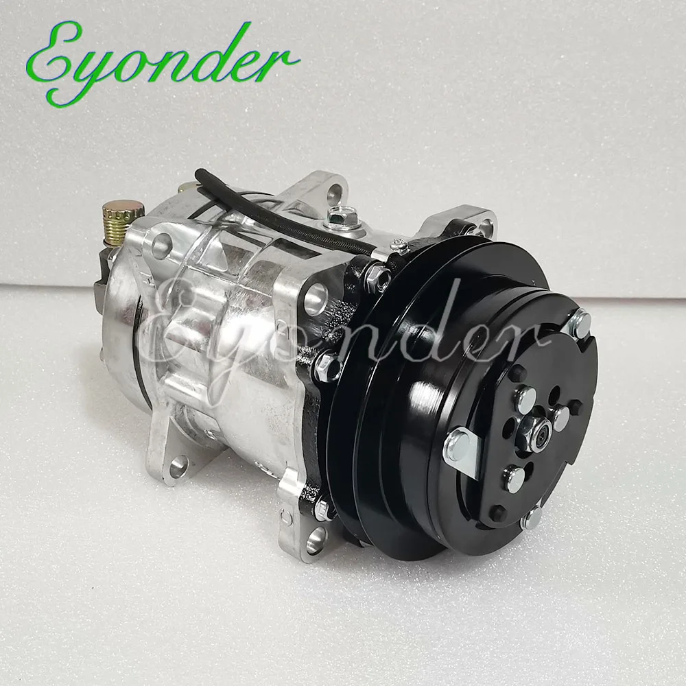 Good Guality A/C AC Air Conditioning Cooling Compressor 5H11 for Bobcat Skidsteer S570 S590 T590 QP1814 QP5H11 7023583