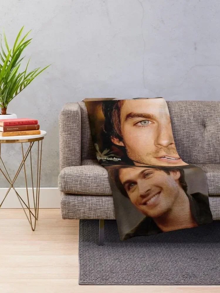 Ian Somerhalder Throw Blanket Bed linens Soft Beds For Decorative Sofa Moving Blankets