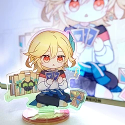 Anime Genshin Impact Alhaitham Kaveh Tighnari Cyno Cosplay Acrylic Standing Sign Stand Figure Cartoon Mascot Ornament Halloween