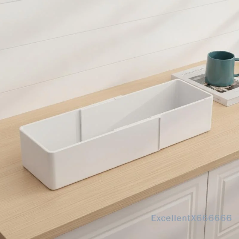 Scalable Partition Storage Box Household Kitchen Utensil Drawer Storage Box Multifunctional Sock And Underwear Storage Box