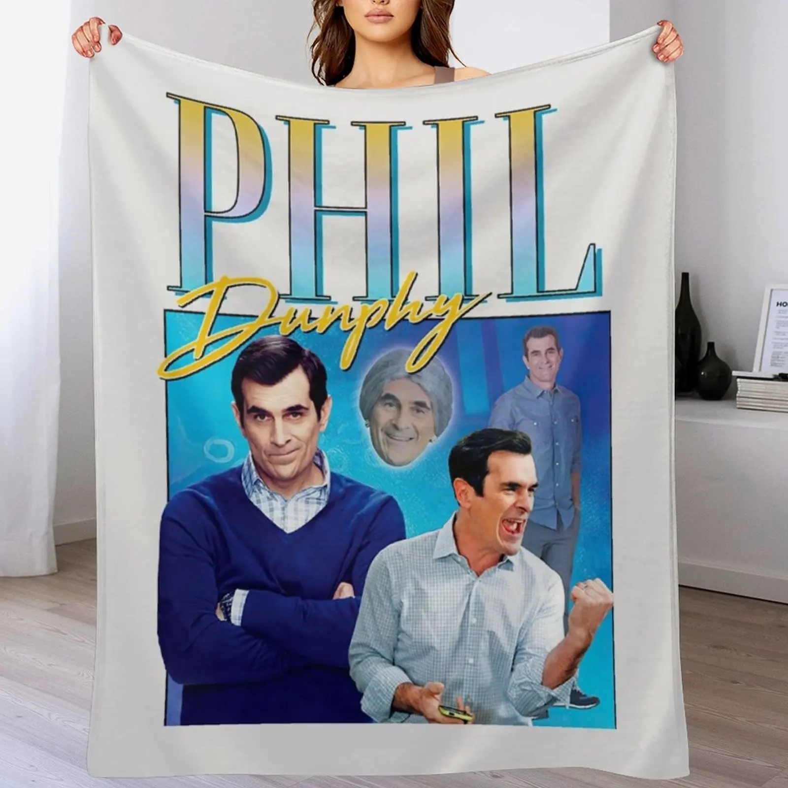 

Phil-Dunphy-Homage Throw Blanket Air Conditioner Soft Blanket for Office Home