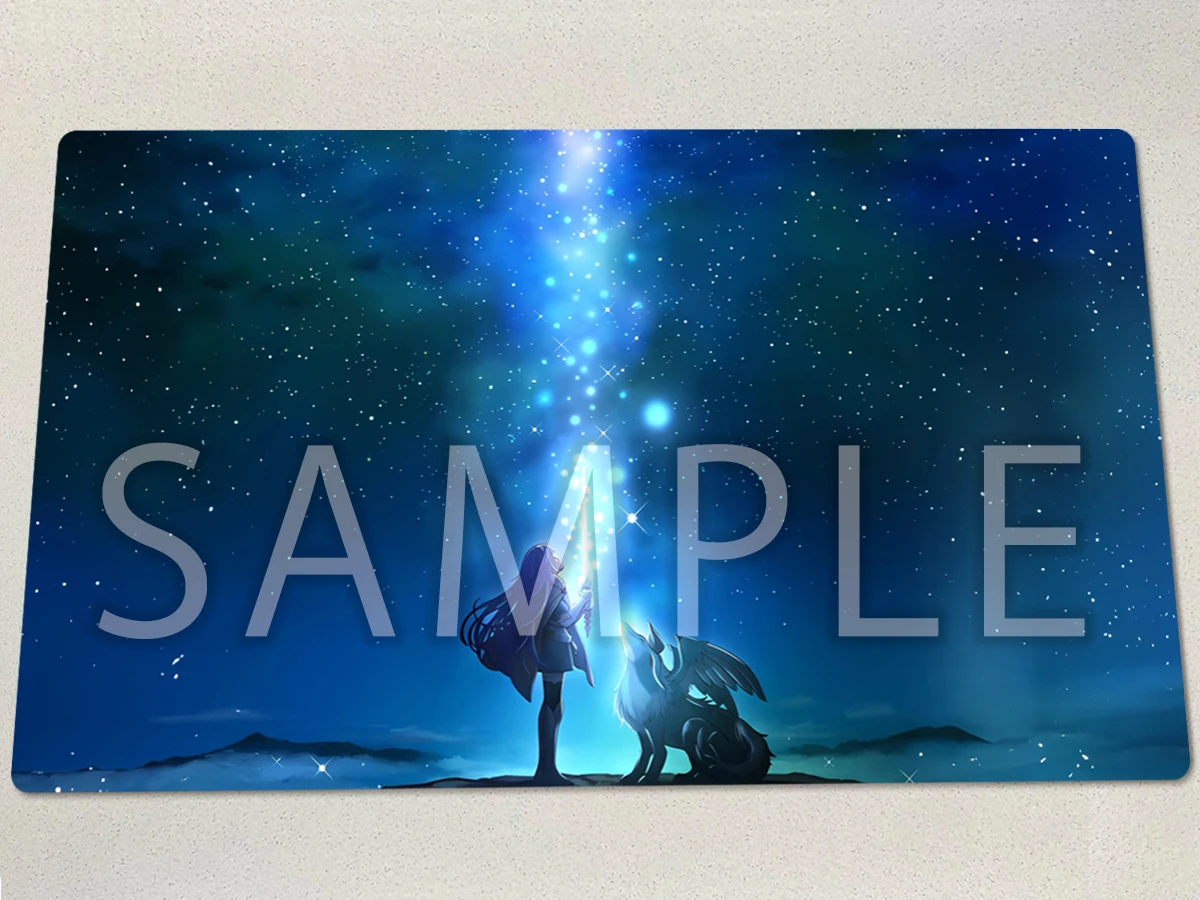 

YuGiOh Playmat The World Legacy TCG Mat Crowned By The World Chalice CCG Board Game Pad Trading Card Game Mat Mousepad Free Bag