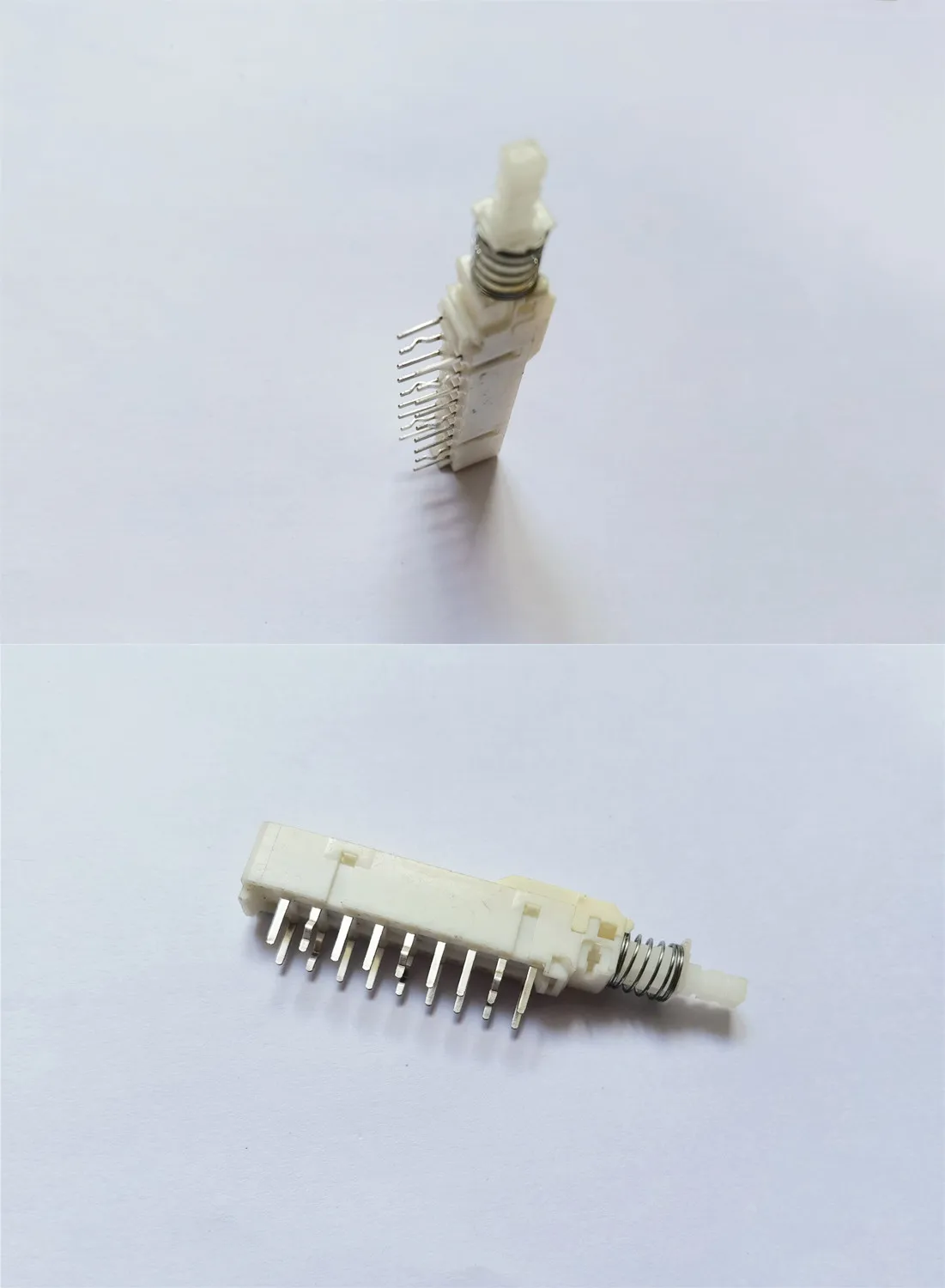Original Neue 100% power verstärker schlüssel taste mit lock-locking power schalter zweireihig 18pin gesamtlänge 66mm