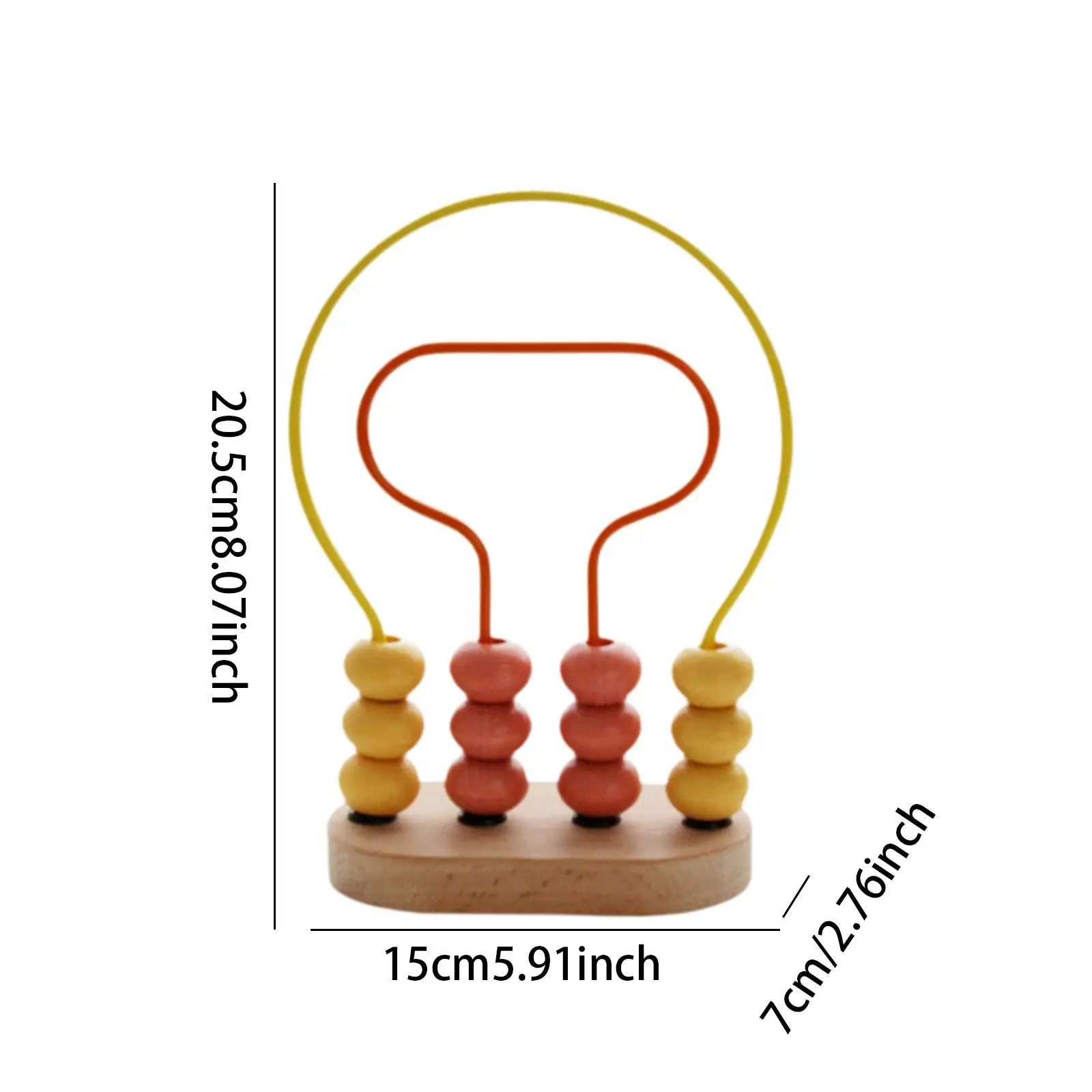 Jouet en bois Abacus Roller, jouet robuste, pratique, arithmétique, apprentissage, comptage, activité, maison