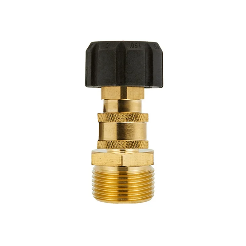 N88R 2X High Pressure Washer Adapter Set Quick Connect Kits Tool To Wand M22 To 1/4 Quick Connect