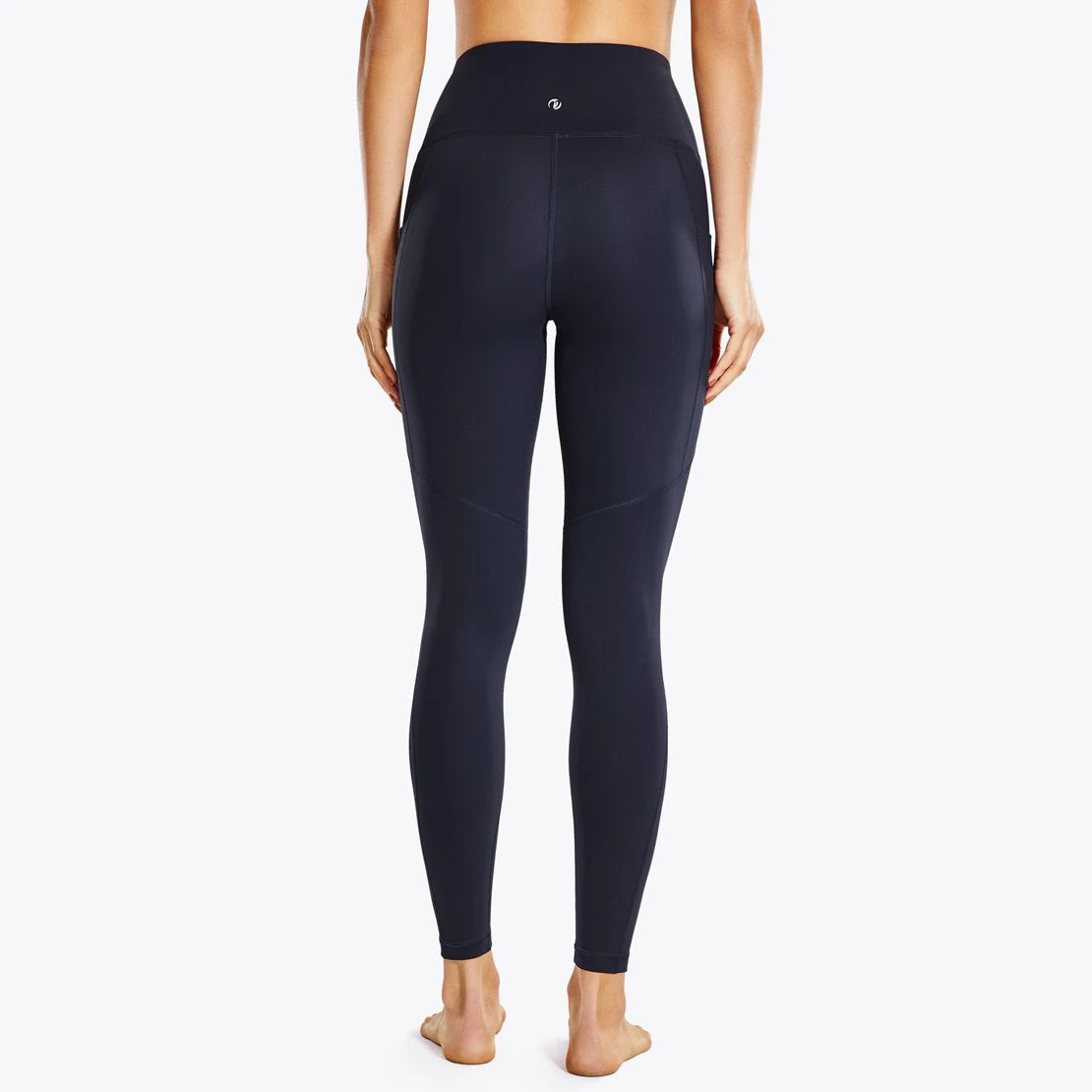 Mallas de entrenamiento para mujer, pantalones de Yoga atléticos de cintura alta de 25 pulgadas, elásticos, ajustados, Sexy, levantamiento de caderas