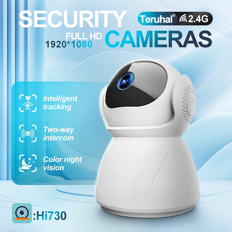 4K HD 2MP WiFi hogar inteligente voz bidireccional detección AI seguimiento automático seguridad Monitor de bebé cámara de vigilancia IP inalámbrica interior