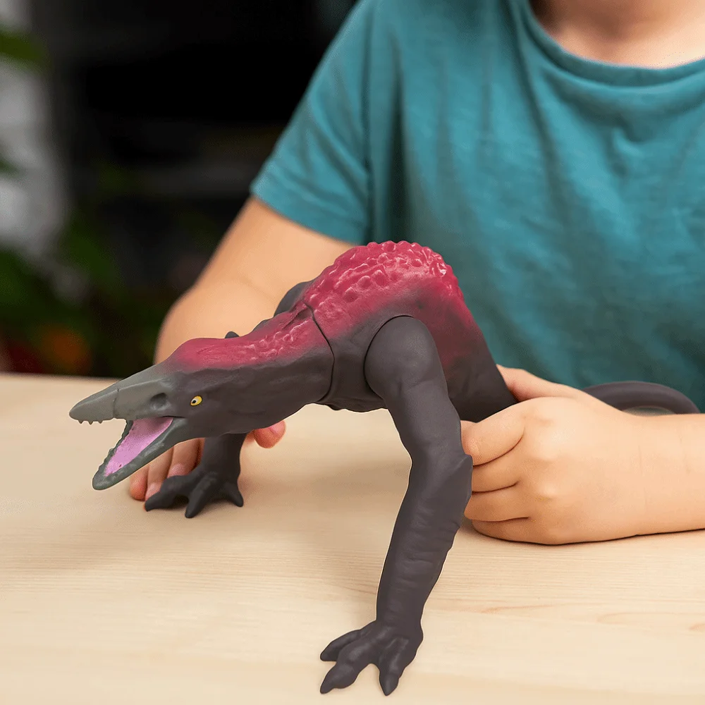 Figurine d'action mobile en vinyle Skullcrawler, modèle Goanna réaliste à collectionner, jouet, Statue d'animaux