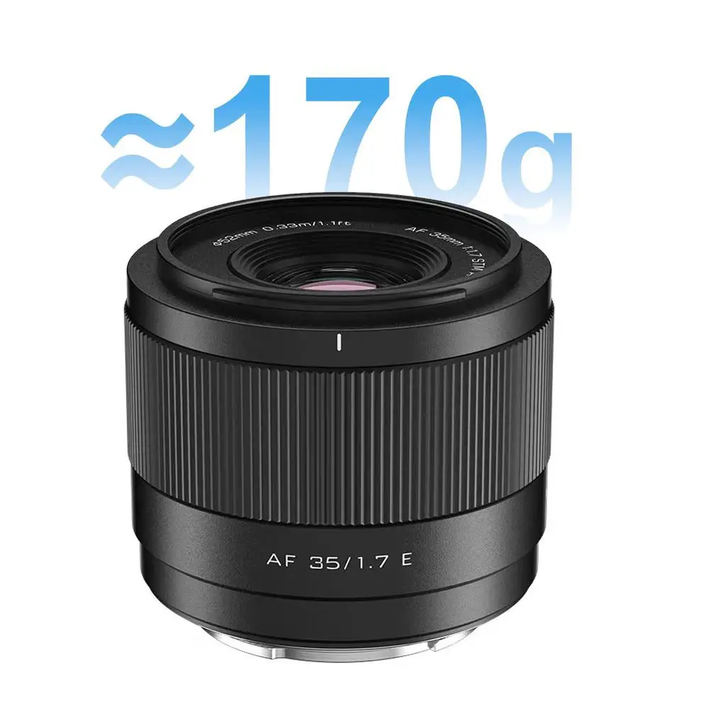 Viltrox 35mm F1.7 Air Auto Focus APS-C Lens for Sony E-Mount A7IV