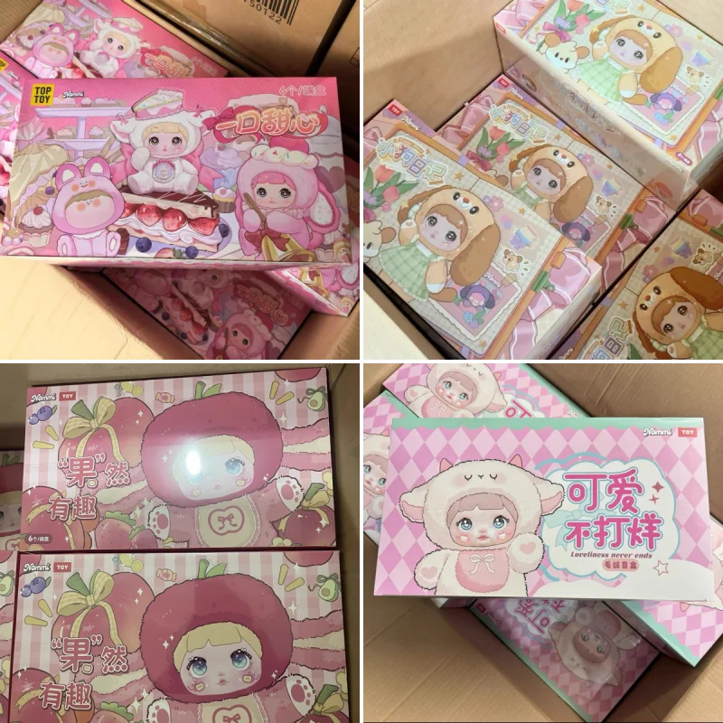 

In Stock Nommi Full Series Vinyl Blind Box Interesting Fruits Lovelineless Never Ends Series Doll Bag Pendant Box Kids Gifts Toy