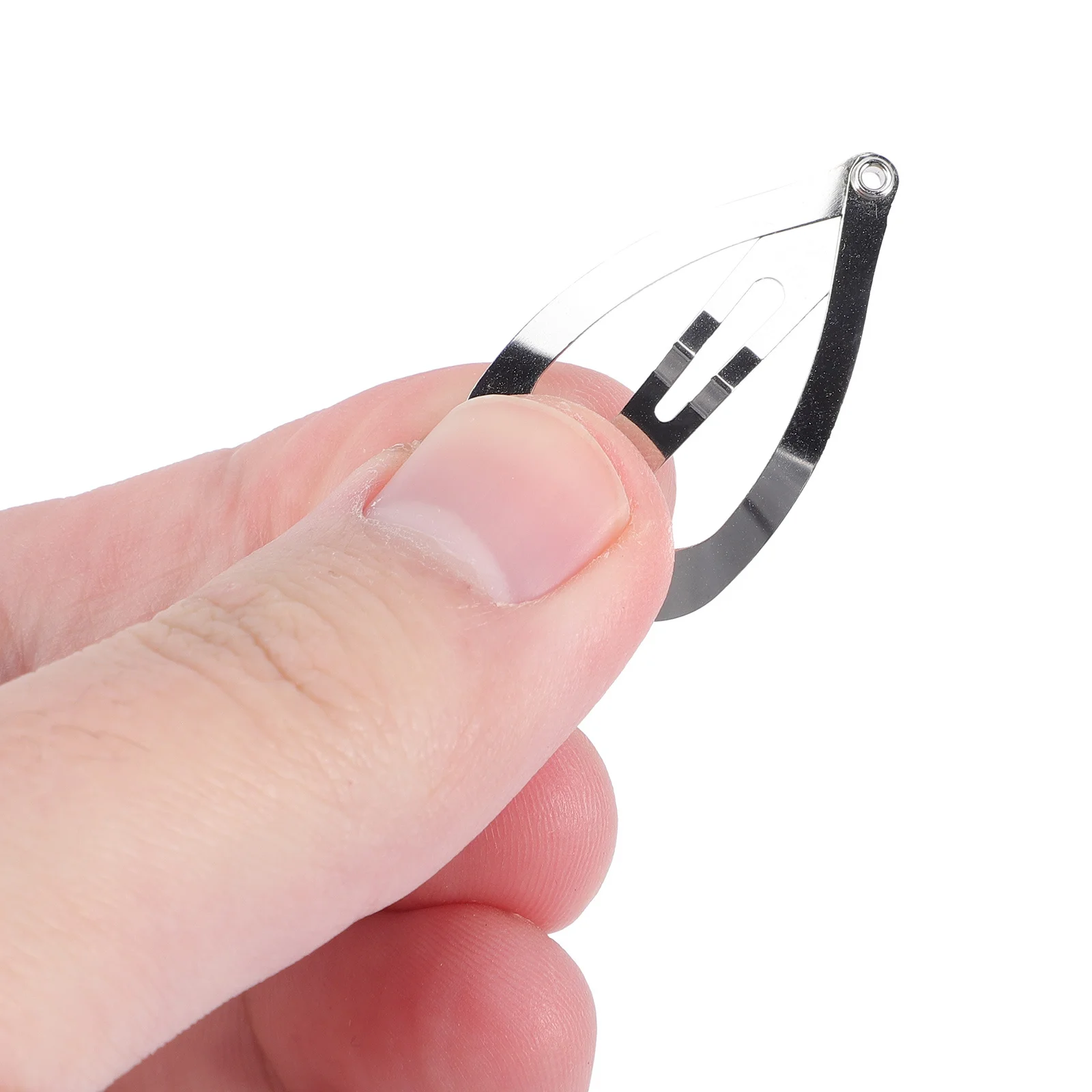 

100 pcs Heart Clips Elegant Snap Hair Clips For Women Styling Sectioning Barrettes Wedding Party Hair Accessories