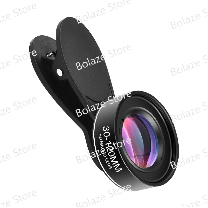 

5K Mobile Phone Telephoto Macro Lens 3-12cm Focusing Distance, High-definition Close-up Shot, Enlarged Background