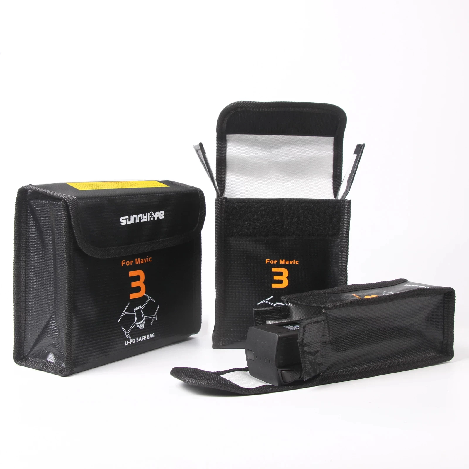 

Battery Storage Bag For DJI Mavic 3 / Mavic3 Class Drone LiPo Battery Safe Bag Explosion-proof Protective Case Accessories