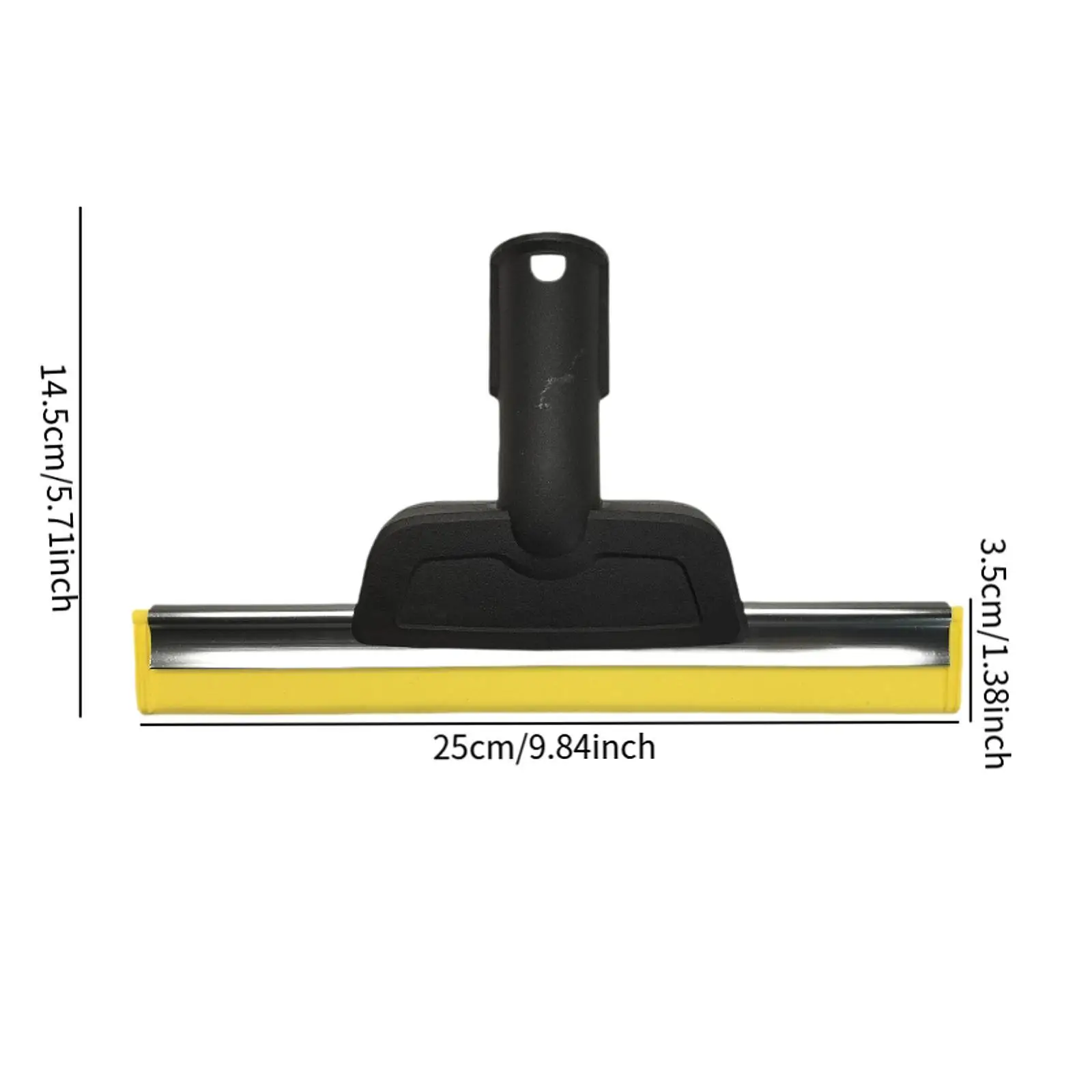 Glass Squeegee Head Cleaner Parts, Mirror Cleaning Attachment Window Scraping Accessory for SC Series