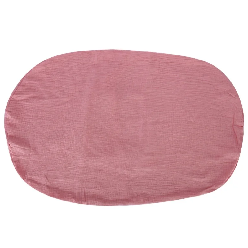 

Newborn Lounger Cover Breathable Travel Portable Infant Lounger Removable SlipcoverDark Peachy Beige