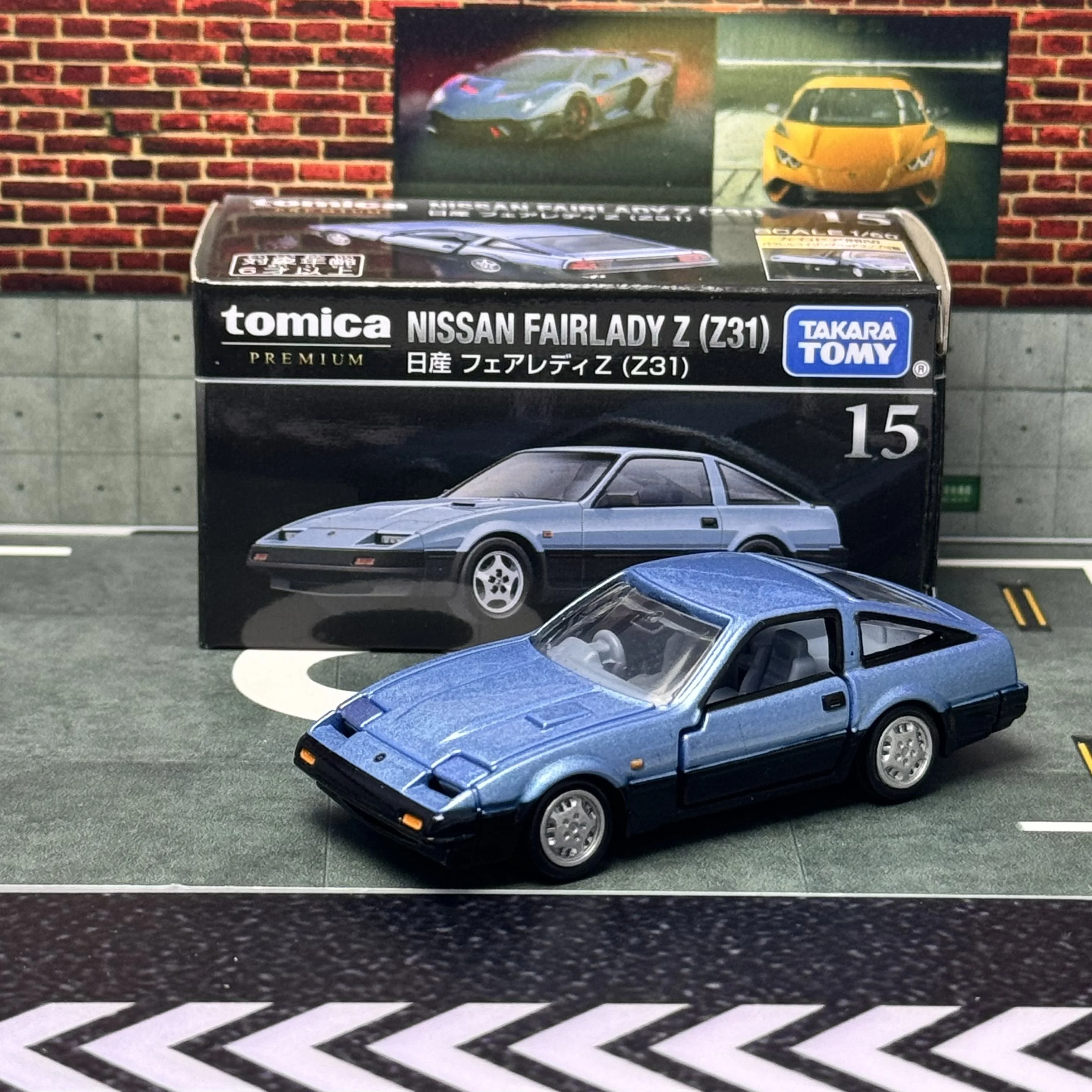 

Takara Tomy Tomica Premium 15 Nissan Fairlady Z (Z31) Автомобили Hot Pop 1:64 Автомобиль из сплава Игрушки Автомобиль Литая под давлением металлическая модель для детей
