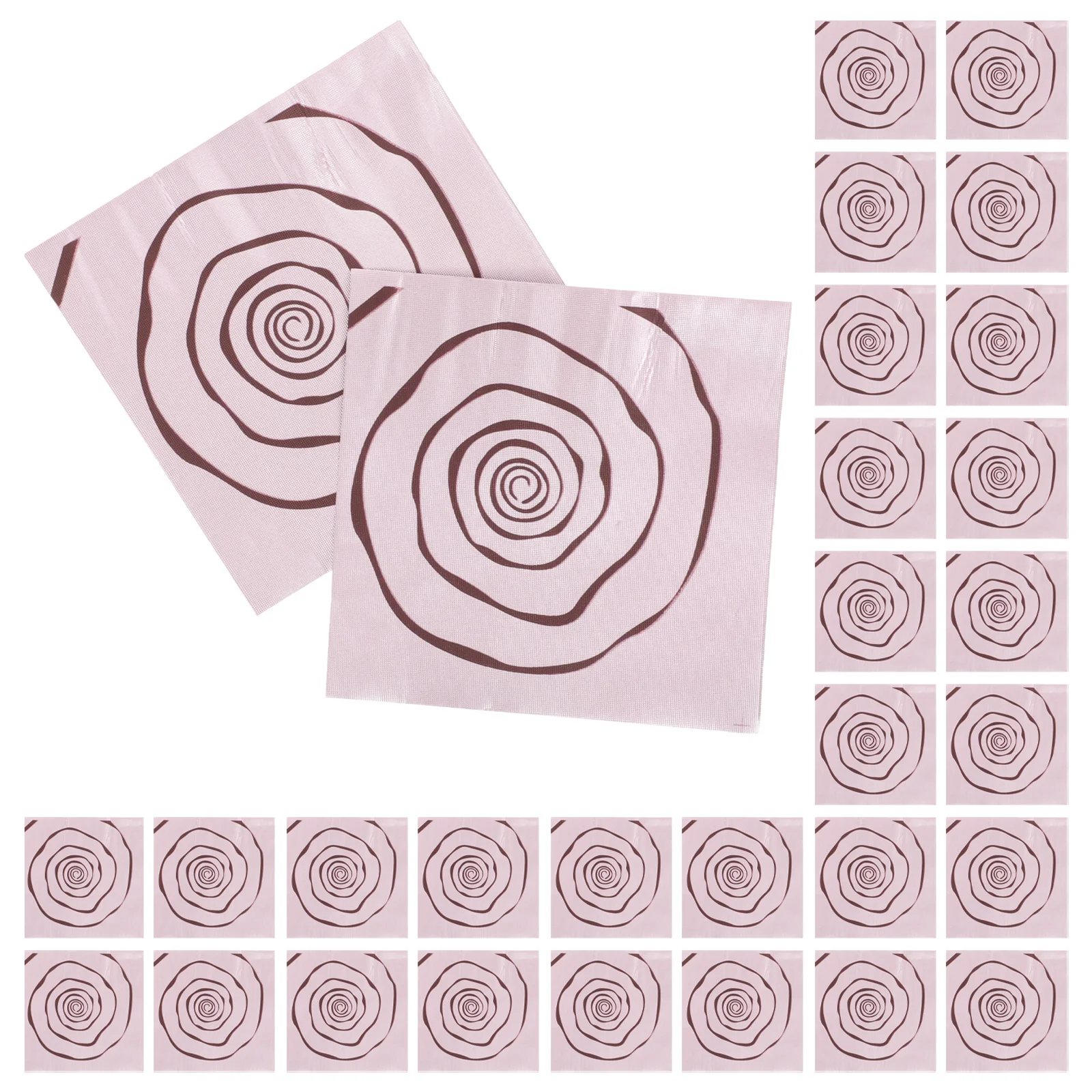 

100pcs Golden Foil Wrappers for Packing Paper Reusable Packing Paper Food Storage Sheets