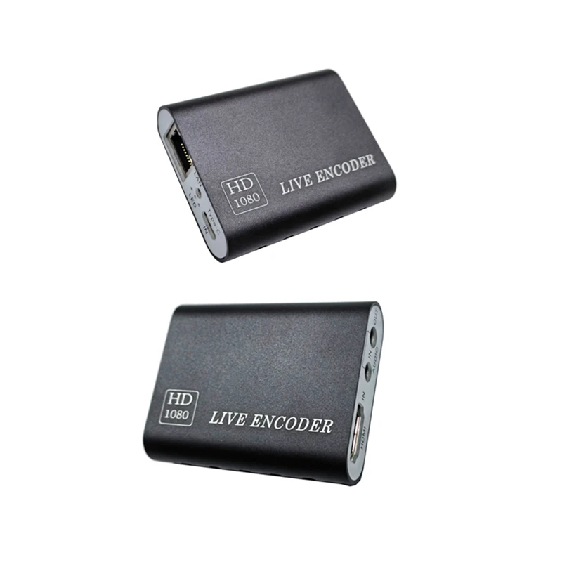 HD Streaming SRT HEVC H265  to IP Encoder for  Unicast Multicast TV Broadcasting Equipment