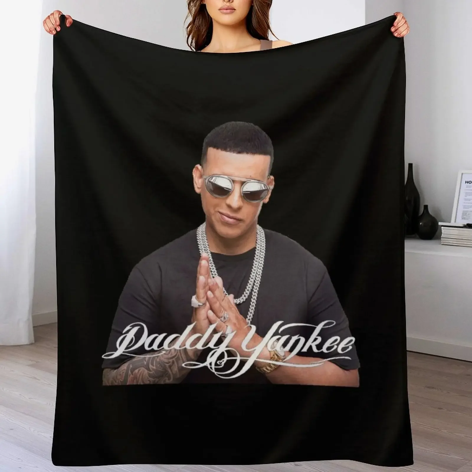 Best Selling Music Rnb Kucoba Daddy Trending YankeeDURA Popular International Rapper Hip Hop Throw Blanket