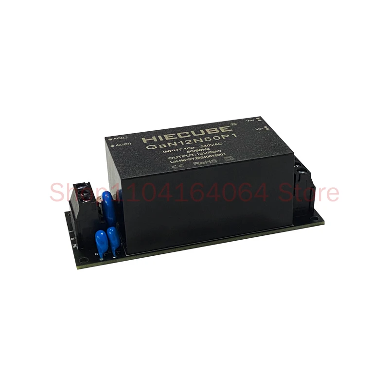 ACDC Gallium Nitride Switching Power Supply Module 220v to 12v15v24v50W Isolation and Voltage Stabilization Demo Board