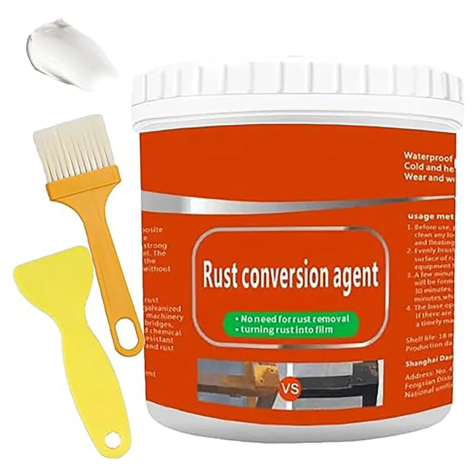 

Metal Anti-rust Paint Conversion Agent Remover Rust Inhibitor Suitable for Home Garage Faucets