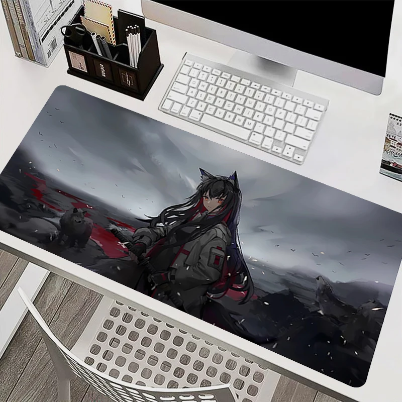 Mouse Pads XXL Gamer Extended Desk Mat PC Computer Keyboard Pad Hot Gaming Accessories A-arknights Mousepad Non Slip Desk Decor