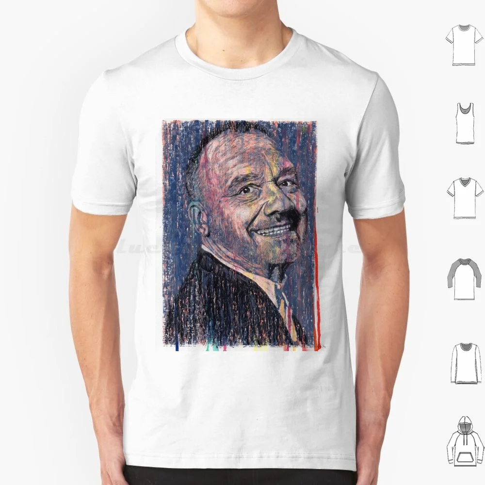 

Bob Mortimer-Hand Drawn Oil And Ink Portrait T Shirt Big Size 100% Cotton Bob Mortimer Vic And Bob Vic Reeves Smell Of Reeves