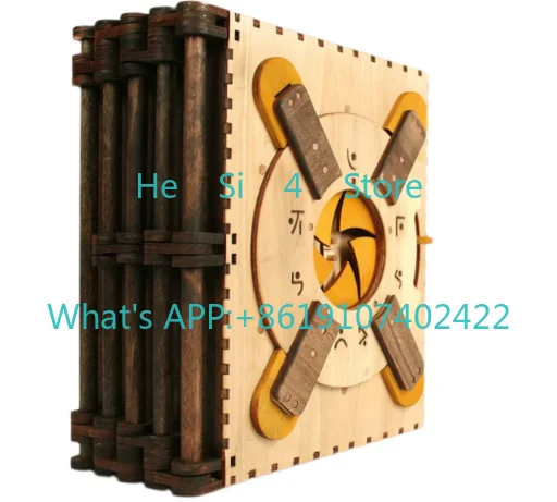 Code book puzzle level 10 high difficulty hell level three-dimensional puzzle assembly toy mechanism decryption box