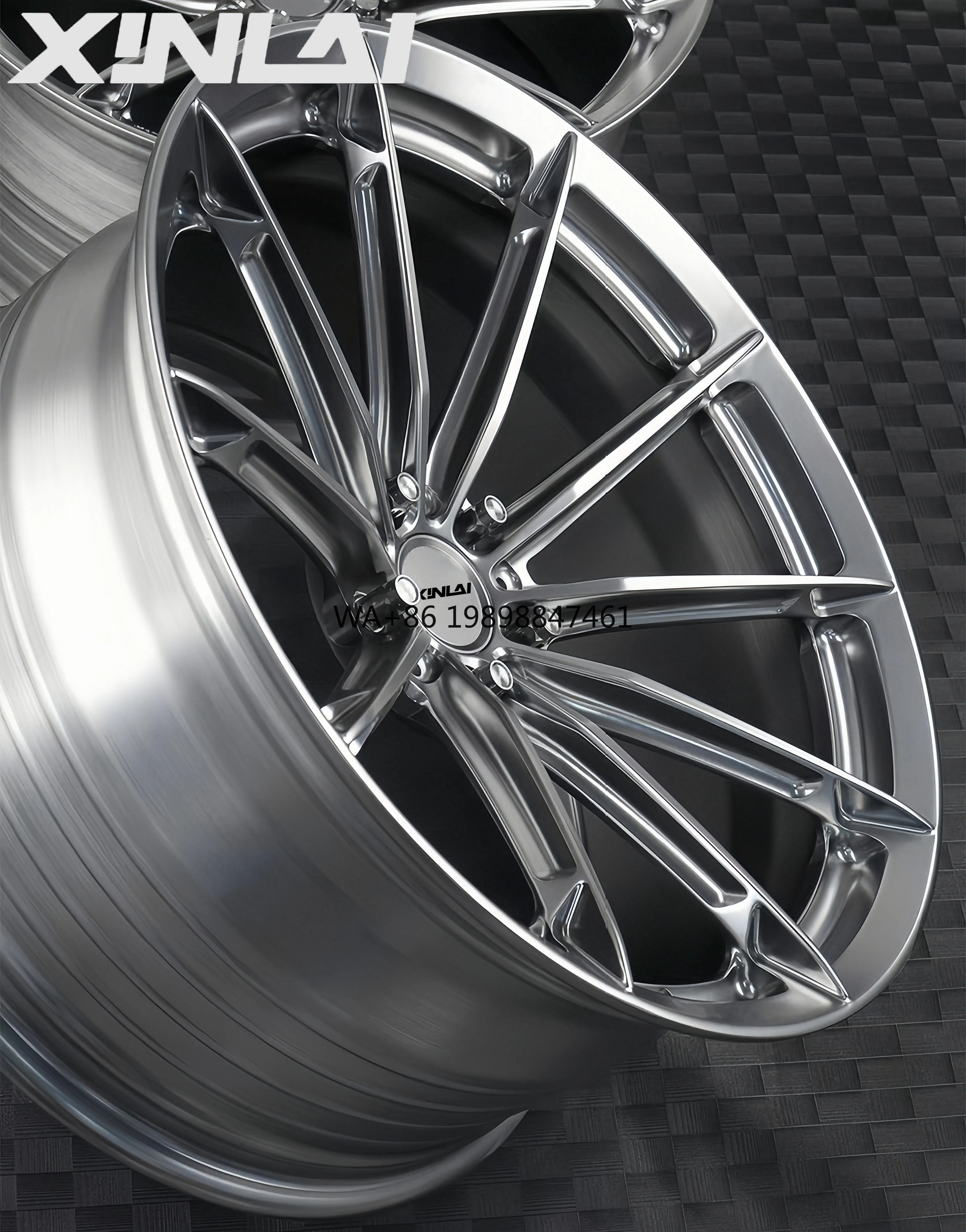 

Custom Concave Aluminum Alloy 6061-T6 5X114.3 17 18 19 5X112 5X120 Forged Passenger Car Wheels for Benz