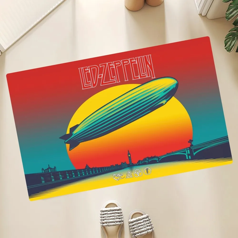 Band L-Led Z-Zeppelins tappetino antiscivolo zerbino ingresso casa zerbino camera da letto bagno soggiorno tappetini cucina tappeto