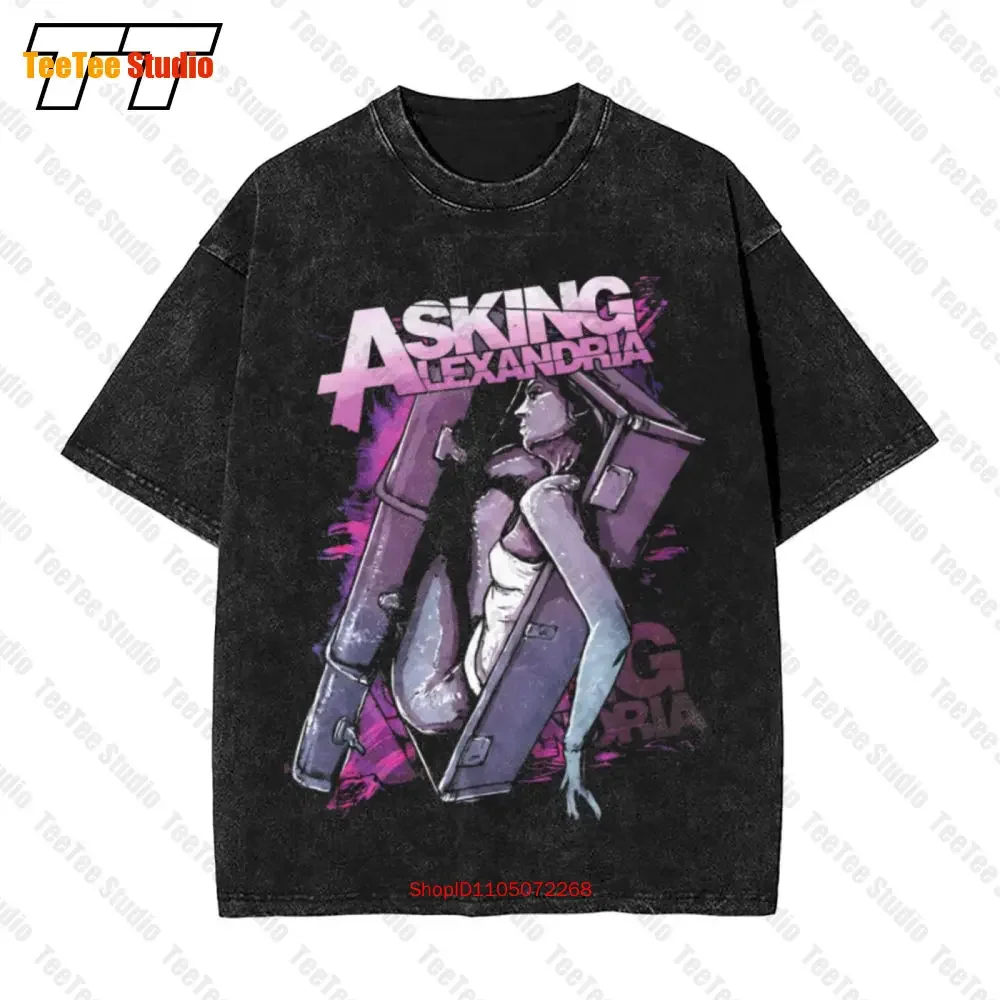 Asking Alexandria Coffin Vintage Oversized T-Shirt CYWP