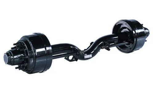 LUEN Cost-Effective Anti-Deform Curved Semi-Trailer Axle for Flatbed Transport