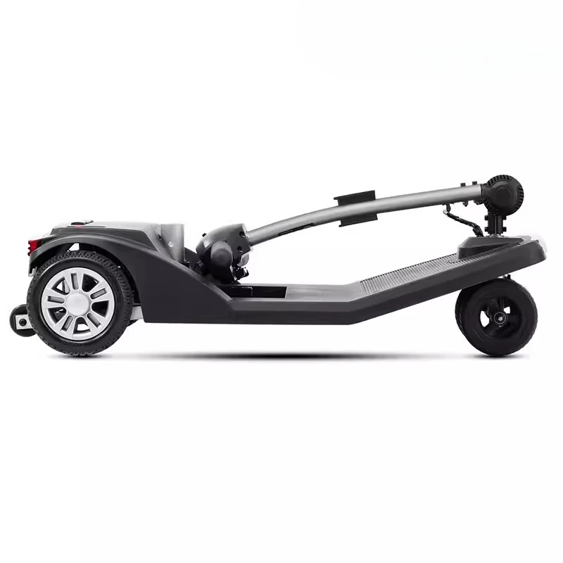 

Трехколесный электрический скутер для пожилых людей, компактный складной мопед для дома