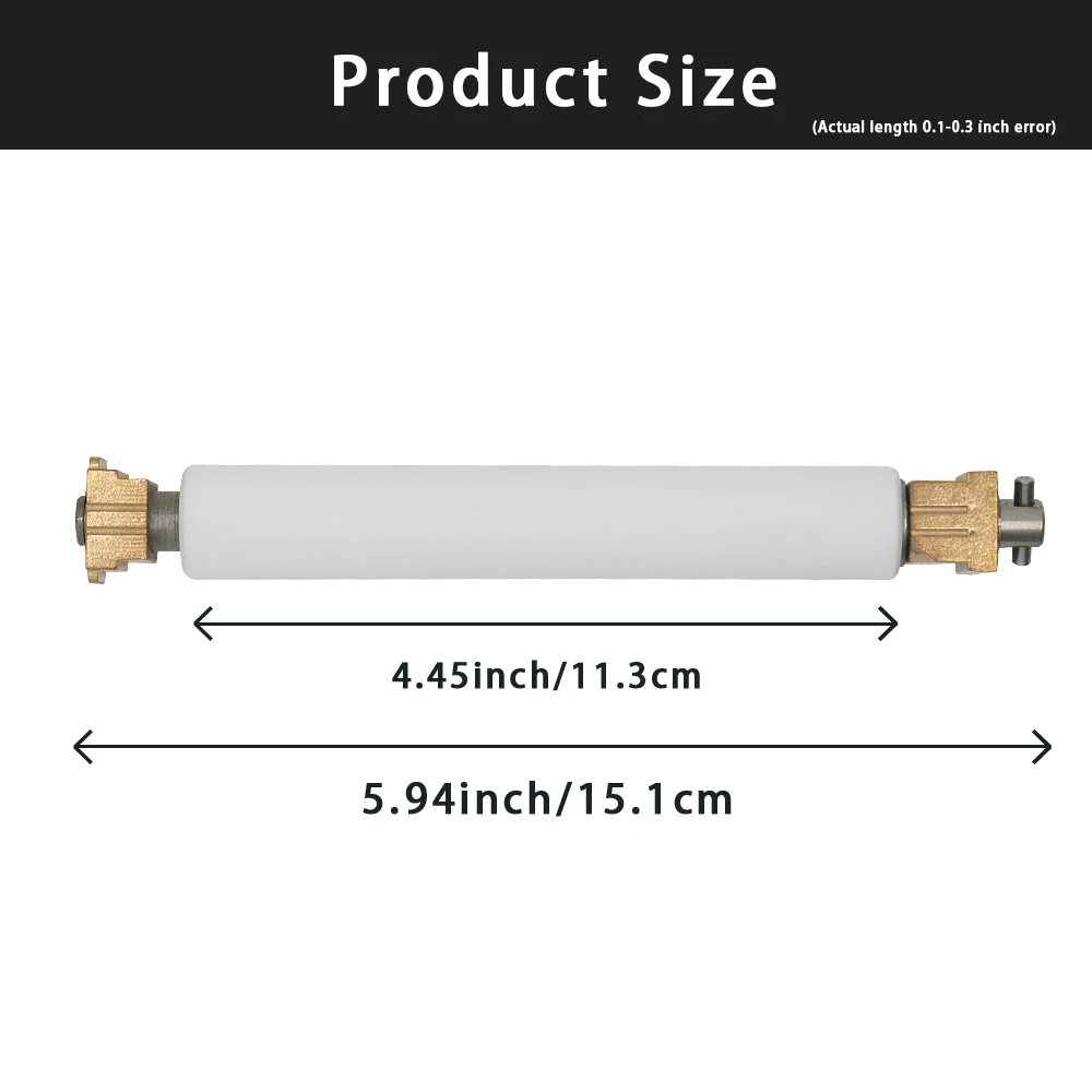 Gloednieuwe rubberen rol voor Zebra ZT410 ZT411 thermische barcodelabelprinter, P 1058930 -080